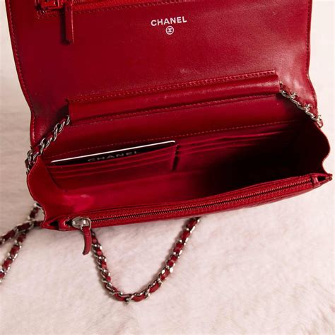 chanel wallet on chain flower|Chanel wallet on chain price.